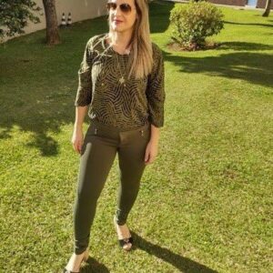 Blusa animal print