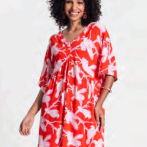 Vestido Estampado Malha